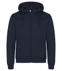 Clique Miami Hoody Full Zip – bluza z kapturem i zamkiem. Niebieskie bluzy z kapturem CLIQUE, xl, bez wzorów, z bawełny, z kapturem. Za 192.86 zł.