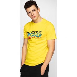 T-shirt męski TSM222 - żółty. T-shirty marki 4F. Za 29.99 zł.
