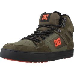 Buty DC PURE HT WC M SHOE Zielony. Brązowe buty trekkingowe DC Shoes, bez wzorów, ze skóry, bez zapięcia, trekkingowe. Za 385.99 zł.