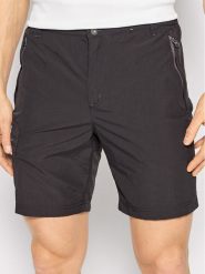 Regatta Szorty materiałowe Leesville RMJ235 Czarny Regular Fit. Czarne szorty Regatta, m, bez wzorów, z materiału. Za 71.99 zł.