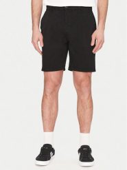 Resteröds Szorty materiałowe Chin 55251 6410 Czarny Regular Fit. Czarne szorty Resteröds, m, bez wzorów, z bawełny. Za 169.99 zł.
