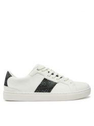 Guess Sneakersy Todi Carryover FMTTOG ELL12 Biały. Białe buty sportowe casual Guess, z aplikacjami, ze skóry, bez zapięcia. Za 279.99 zł.