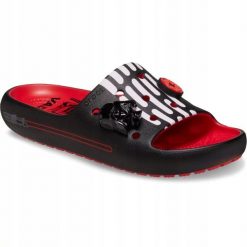 Klapki Dla Dorosłych Crocs Classic Darth Vader Slide. Czarne klapki Crocs, z materiału. Za 167.99 zł.