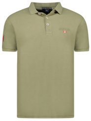 Canadian Peak Koszulka polo "Karseak" w kolorze khaki rozmiar: 3XL. Brązowe koszulki polo Canadian Peak, xl, bez wzorów, z bawełny, bez kołnierzyka, bez ramiączek. Za 88.43 zł.