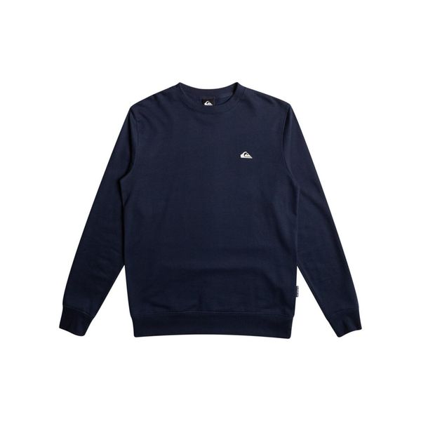 Polar z okrągłym dekoltem dla Mężczyzn BASIC Niebieski. Brązowe bluzy z polaru Quiksilver, m, bez wzorów, z bawełny, bez kaptura. Za 169.99 zł.