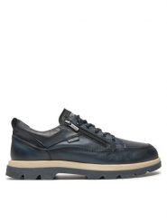 Pikolinos Półbuty M3M-4163C1 Granatowy. Niebieskie eleganckie półbuty Pikolinos, bez wzorów, ze skóry, bez obcasa, bez zapięcia. Za 589.99 zł.