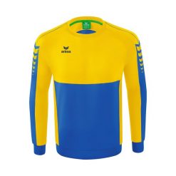 Bluza Erima Six Wings Multicolor Junior. Niebieskie bluzy Erima, bez wzorów, z bawełny, bez kaptura. Za 270.99 zł.