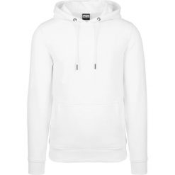 Męska Bluza Z Kapturem Basic. Białe bluzy z kapturem Urban Classics, m, bez wzorów, z kapturem. Za 137.99 zł.