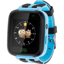 Kruger&matz KM0469B SmartKid Niebieski Smartwatch. Niebieskie zegarki smartwatch Kruger&Matz, bez wzorów. Za 199.99 zł.