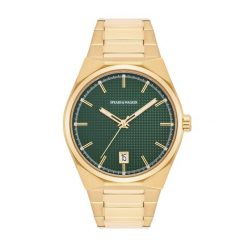 Spears & Walker Zegarek na reke ze stali nierdzewnej w kolorze zlotym Zegarki 1 ct Męskie. Żółte, analogowe zegarki Spears & Walker, z mosiądzu. Za 529.99 zł.