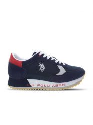 U.S. Polo Assn. Sneakersy w kolorze granatowym rozmiar: 41. Niebieskie buty sportowe casual U.S. Polo Assn., bez wzorów, bez zapięcia. Za 241.56 zł.