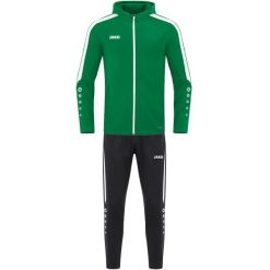 Dres z kapturem Jako Power. Zielone szorty JAKO, l, bez wzorów, z dresówki, sportowe. Za 562.00 zł.