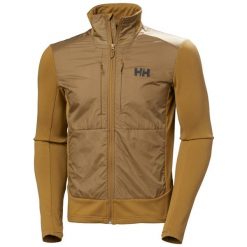 Polar polar Helly Hansen Versalite Hybrid. Brązowe bluzy z polaru Helly Hansen, bez wzorów, z polaru, bez kaptura. Za 506.50 zł.