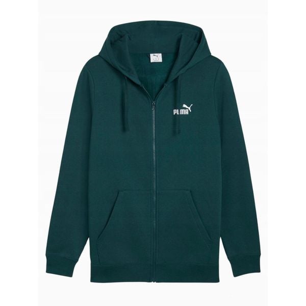 Bluza Męska Puma Z Kapturem Na Zamek Zielona Sportowa Ciepła. Zielone bluzy z kapturem Puma, m, bez wzorów, z kapturem. Za 249.00 zł.