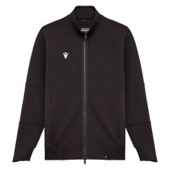 Bluza zapinana na zamek błyskawiczny Macron Icon Cobb Tech. Czarne bluzy bez kaptura Macron, m, bez wzorów, z tkaniny, bez kaptura. Za 423.00 zł.