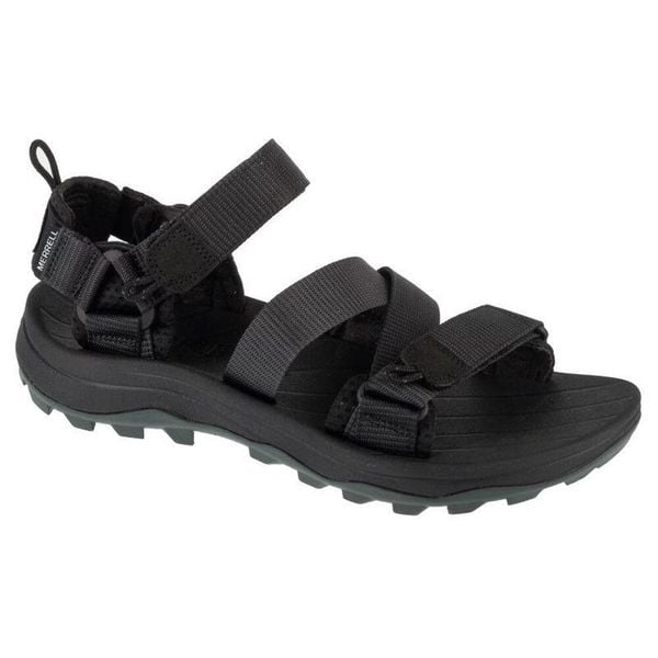 Męskie Sandały Sportowe Speed Fusion RMX. Czarne sandały Merrell, z gumy, z otwartym noskiem, bez zapięcia. Za 526.99 zł.