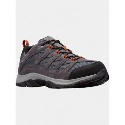 Buty turystyczne męskie Columbia Crestwood WP. Szare buty trekkingowe Columbia, bez wzorów, bez zapięcia, trekkingowe. Za 529.00 zł.