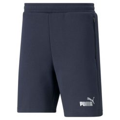 Spodenki Puma Teamfinal Casuals Shorts, Mężczyźni. Niebieskie szorty Puma, m, bez wzorów, z bawełny, sportowe. Za 182.99 zł.