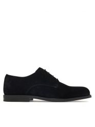 Calvin Klein Półbuty Ess Rubber Derby HM0HM02269 Czarny. Czarne eleganckie półbuty CALVIN KLEIN, bez wzorów, ze skóry, bez obcasa, bez zapięcia. Za 649.99 zł.