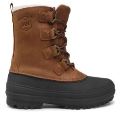 Śniegowce Helly Hansen. Brązowe śniegowce Helly Hansen, bez zapięcia. Za 699.99 zł.