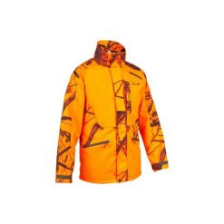 Kurtka myśliwska SUPERTACK 300 CAMO FLUO. Kurtki marki B'TWIN. Za 299.99 zł.
