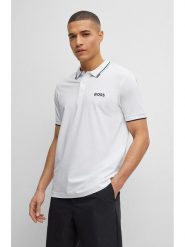 Hugo Boss Underwear Koszulka polo w kolorze białym rozmiar: XL. Białe koszulki polo Hugo Boss Underwear, xl, bez wzorów, z bawełny, bez kołnierzyka, bez ramiączek. Za 287.95 zł.