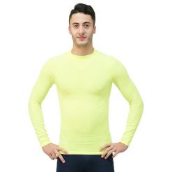 Koszulka termoaktywna Softee Bubble Child żółta. Żółte bielizna termoaktywna Softee, l, bez wzorów, z elastanu, bez ramiączek, na fitness i siłownię. Za 148.99 zł.