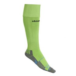 Skarpetki Uhlsport Team Pro Player. Czarne skarpety Uhlsport, bez wzorów, z tkaniny. Za 99.50 zł.