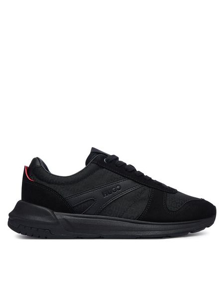 HUGO Sneakersy GO3 50573615 Czarny. Czarne buty sportowe casual Hugo, bez wzorów, ze skóry, bez zapięcia. Za 764.99 zł.