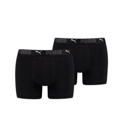 Puma Sportowe bokserki bawełniane, 2-pak, czarne. Białe bokserki Puma, m, bez wzorów, z bawełny. Za 138.99 zł.