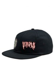 Vans Czapka z daszkiem Sunface Jockey VN000GKABLK1 Czarny. Czarne czapki z daszkiem Vans, bez wzorów, z materiału. Za 89.99 zł.