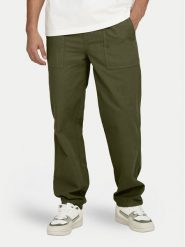 Only & Sons Spodnie materiałowe Sinus 22030239 Zielony Loose Fit. Zielone spodnie materiałowe Only & Sons, m, bez wzorów, z bawełny. Za 69.99 zł.