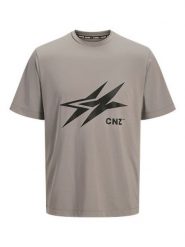 CNZ Koszulka sportowa "Amsterdam" w kolorze szarym rozmiar: XL. Szare t-shirty sportowe CNZ, bez wzorów, z materiału, bez ramiączek, outdoorowe. Za 48.39 zł.
