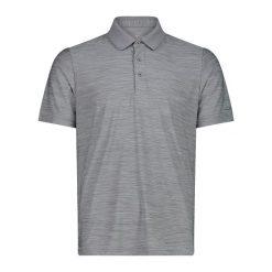Polo CMP. Szare koszulki polo CMP, m, bez wzorów, bez kołnierzyka, bez ramiączek. Za 225.00 zł.