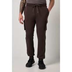 Męskie Bojówki dresowe fitness elastyczny pas do roz. 7 XL. Brązowe szorty JAY-PI, m, bez wzorów, z bawełny. Za 239.99 zł.