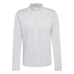 Treningowy top adidas Entrada 26. Białe bluzy Adidas, bez wzorów, z poliesteru, bez kaptura. Za 121.99 zł.