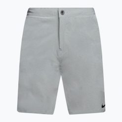 Szorty kąpielowe męskie Nike Flow 9" Hybrid. Zielone szorty Nike, m, bez wzorów. Za 149.99 zł.