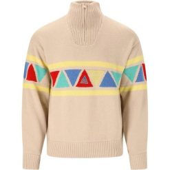 Bluza z kapturem wiatrówka SOS Uni knit. Białe bluzy SOS, na zimę, bez wzorów, z kapturem. Za 723.00 zł.