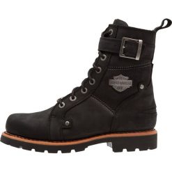 Harley Davidson WICKSON Botki kowbojki i motocyklowe black. Botki sznurowane marki Harley Davidson. Za 859.00 zł.