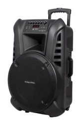 Aktywna kolumna głośnikowa (z 2 mikrofonami bezprzewodowymi UHF, SD, Bluetooth, FM, USB) 60 Watt. Głośniki przenośne No name. Za 1,017.99 zł.