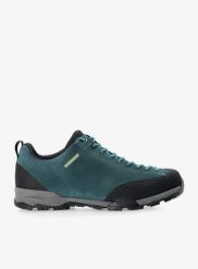 Buty turystyczne męskie Scarpa Mojito Trail. Niebieskie buty turystyczne Scarpa, bez wzorów, z gumy, bez zapięcia, trekkingowe. Za 662.19 zł.