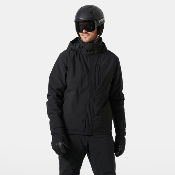 Kurtka narciarska Helly Hansen Crewser. Czarne kurtki narciarskie i snowboardowe Helly Hansen, m, bez wzorów, narciarskie. W wyprzedaży za 1,002.50 zł.