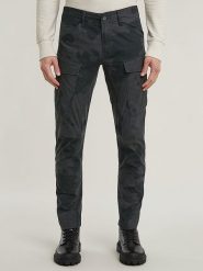G-Star Bojówki - Tapered fit - w kolorze antracytowym rozmiar: W33/L32. Czarne joggery i bojówki G-Star, l, bez wzorów, retro. Za 207.88 zł.