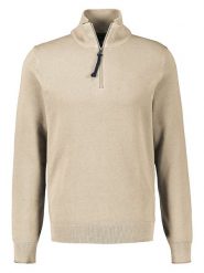 Lerros Sweter w kolorze beżowym rozmiar: M. Brązowe swetry nierozpinane Lerros, m, bez wzorów, z bawełny, bez kołnierzyka, bez ramiączek. Za 174.95 zł.