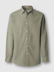 Pepe Jeans Koszula "Payon" - Regular fit - w kolorze khaki rozmiar: M. Brązowe koszule Pepe Jeans, m, bez wzorów, z jeansu, bez kołnierzyka, bez ramiączek. Za 173.99 zł.