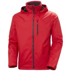 Kurtka z kapturem Helly Hansen Crew 2. Czerwone kurtki Helly Hansen, na lato, s, bez wzorów, z materiału, z kapturem. Za 732.00 zł.