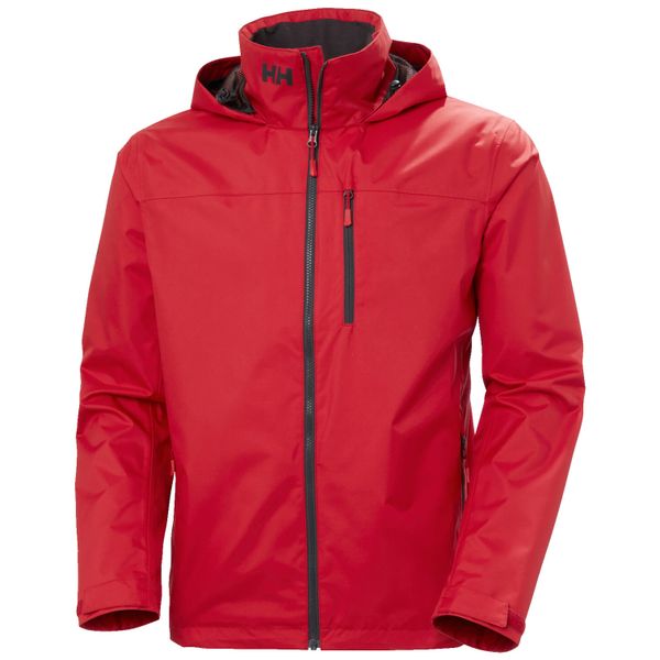 Kurtka z kapturem Helly Hansen Crew 2. Czerwone kurtki Helly Hansen, na lato, s, bez wzorów, z materiału, z kapturem. Za 732.00 zł.