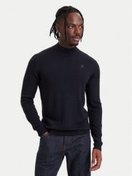 KARL LAGERFELD Golf 655002 564399 Granatowy Regular Fit. Niebieskie golfy KARL LAGERFELD, m, bez wzorów, z wełny, bez kołnierzyka, bez ramiączek. Za 569.99 zł.