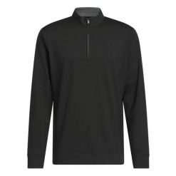 Klasyczna kurtka treningowa 1/4 zip adidas Ultimate365. Czarne kurtki Adidas, l, bez wzorów, z dzianiny, bez kaptura. Za 306.00 zł.