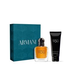 Armani Emporio Armani Woda toaletowa Stronger With You Zestawy perfum 1 ct Męskie. Perfumy męskie Armani. Za 374.79 zł.